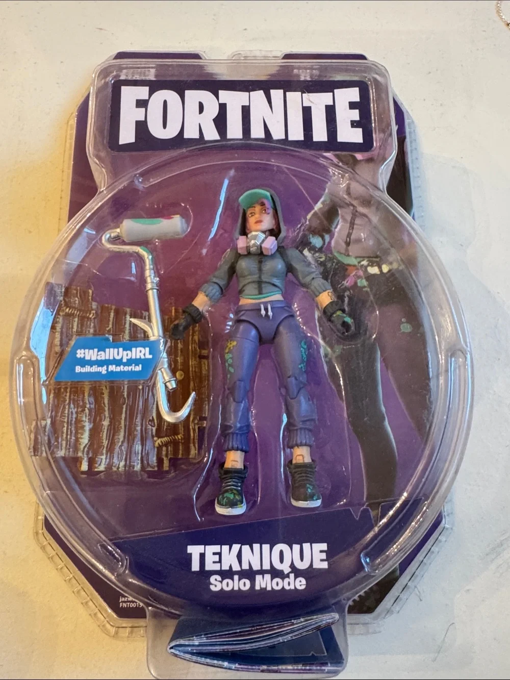 Fortnite Teknique Action Figure - Purple & Teal